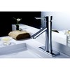 Anzzi Saga Single-Handle Low-Arc Bathroom Faucet, Polished Chrome L-AZ035